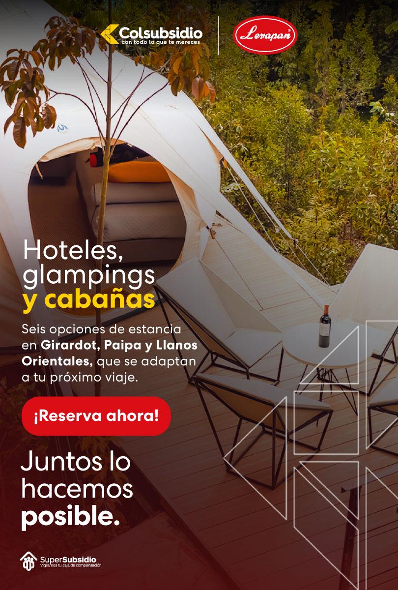 Hoteles y Glamping